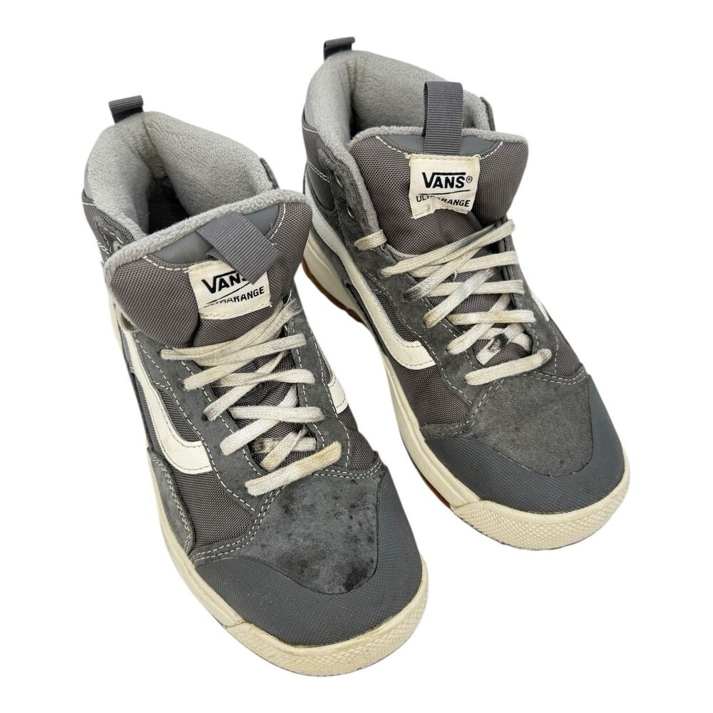 VANS Pewter Grey SK8 EXO MTE-1 Ultrarange Primaloft Lined Boots M-5 / W-7